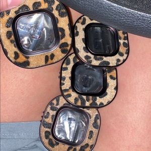 Cheetah print bath and body works car vent clips!